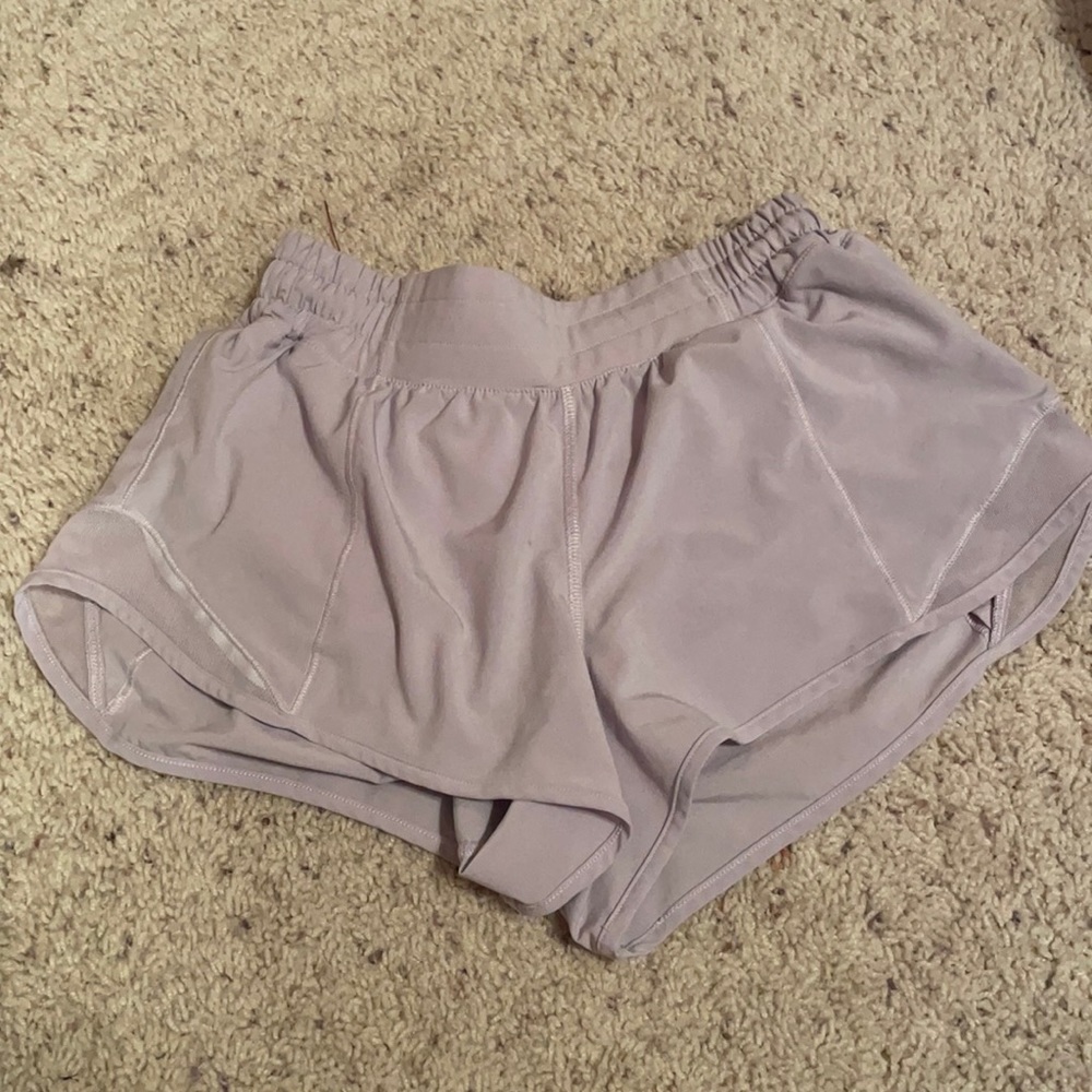 RARE LULULEMON LAVENDER SHORTS